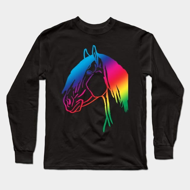 colourful shire Long Sleeve T-Shirt by Shyflyer